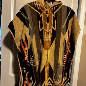 Pendleton Poncho - towel, terry cloth material with hood